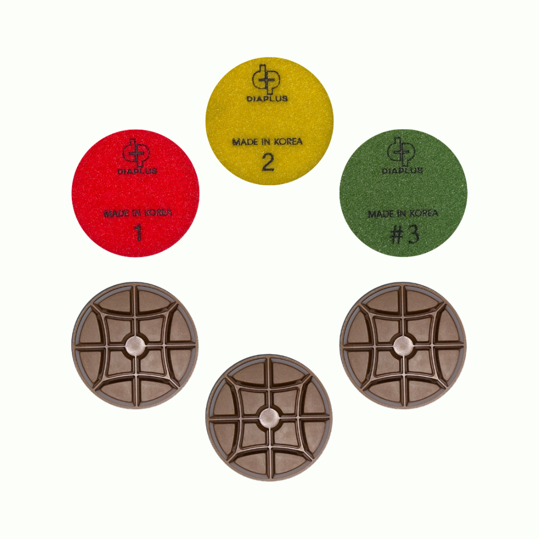 3-Step Hybrid Concrete Polishing Pads
