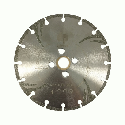 Electroplated Blade With Double Side Protection