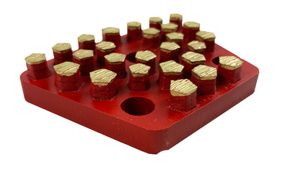 Vacuum Brazed Grinding Trapezoids - Hex Style